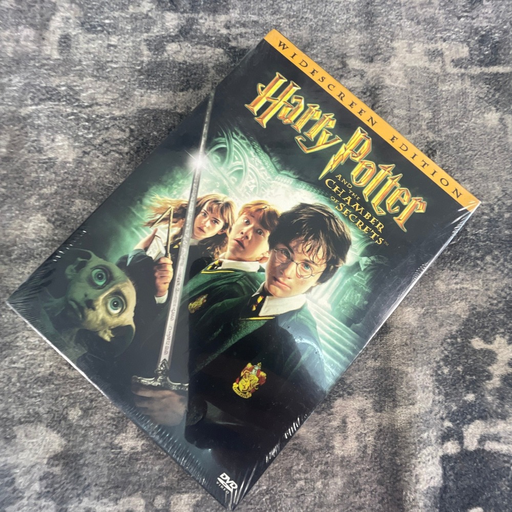 Harry Potter and the Chamber of Secrets DVD Widescreen Edition Sealed Film